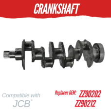 CRANKSHAFT FOR JCB 3CX 415 PERKINS 1004.40 / 1004.40T REPLC: ZZ90202 ZZ90212